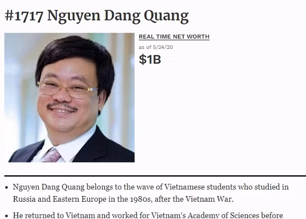 Đại gia Hoà Phát, Massan đút túi bao nhiêu tiền để trở thành tỷ phú Forbes? Dai gia Hoa Phat, Massan dut tui bao nhieu tien de tro thanh ty phu Forbes?