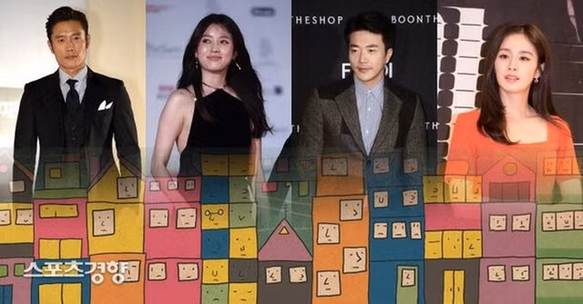 Đêm 5/5, dư luận Hàn Quốc chấn động trước tin 4 diễn viên nổi tiếng bao gồm Lee Byung Hun, Kwon Sang Woo, Han Hyo Joo và Kim Tae Hee có liên quan đến vụ trốn thuế bất động sản. Ảnh: Sports Kyunghyang.