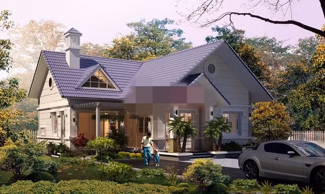 Những mẫu biệt thự mái Thái đẹp ngất ngây - Hình 6 Nhung mau biet thu mai Thai dep ngat ngay-Hinh-6