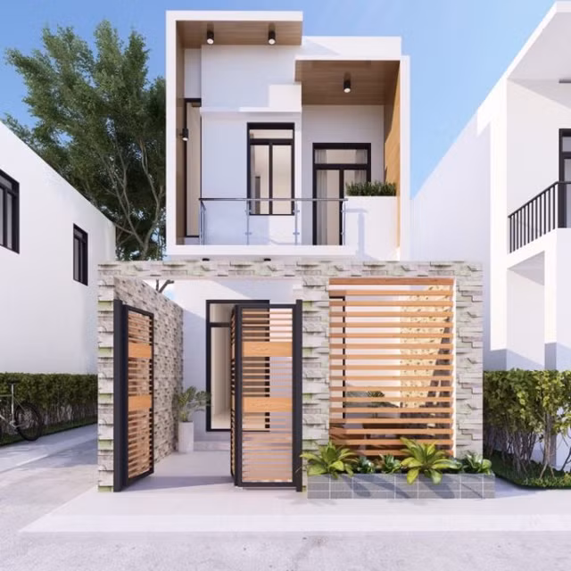 10 mẫu thiết kế nhà ống 5 x 20m tuyệt đẹp đáng xây nhất hiện nay - Hình 2 10 mau thiet ke nha ong 5 x 20m tuyet dep dang xay nhat hien nay-Hinh-2