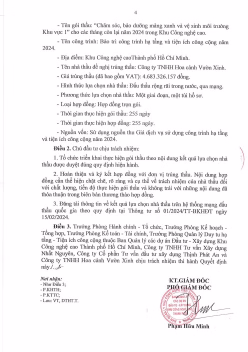 TP HCM: Công ty Hoa cảnh vườn xinh liên tiếp trúng thầu tại Khu công nghệ cao - Hình 8 TP HCM: Cong ty Hoa canh vuon xinh lien tiep trung thau tai Khu cong nghe cao-Hinh-8