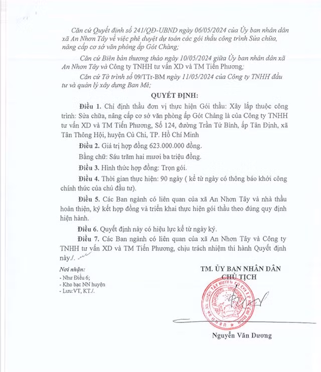 Cong ty Tien Phuong: Nha thau xay lap 'quen mat' tai Cu Chi-Hinh-5