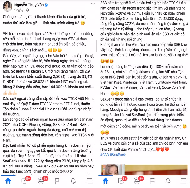 Het Mai Phuong Thuy den A hau Nguyen Thuy Van 'phim' chung khoan