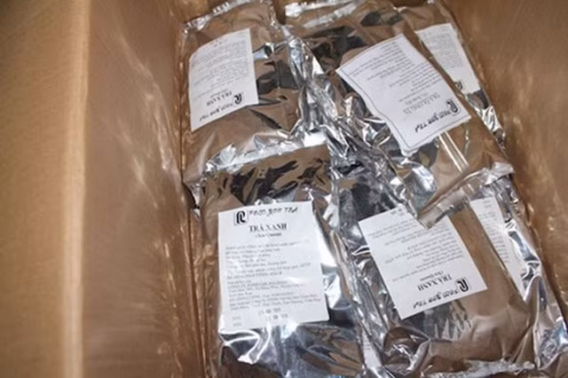 Lô hàng bị phát hiện tại Heekcaa.