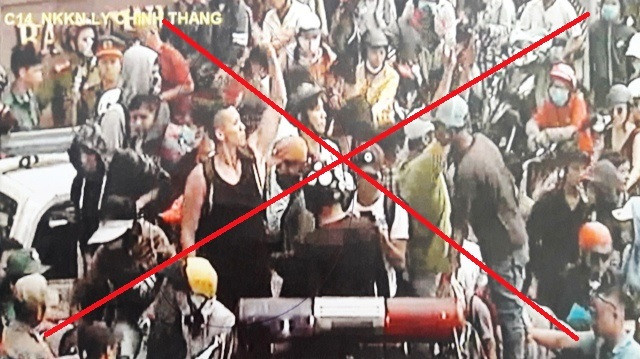 Công an TP HCM khuyến cáo người dân không nghe theo các luận điệu xuyên tạc và các lời kêu gọi, kích động, xúi giục tham gia xuống đường tụ tập đông người, tuần hành biểu tình, gây rối an ninh trật tự. Công an TP HCM khuyến cáo người dân không nghe theo các luận điệu xuyên tạc và các lời kêu gọi, kích động, xúi giục tham gia xuống đường tụ tập đông người, tuần hành biểu tình, gây rối an ninh trật tự.