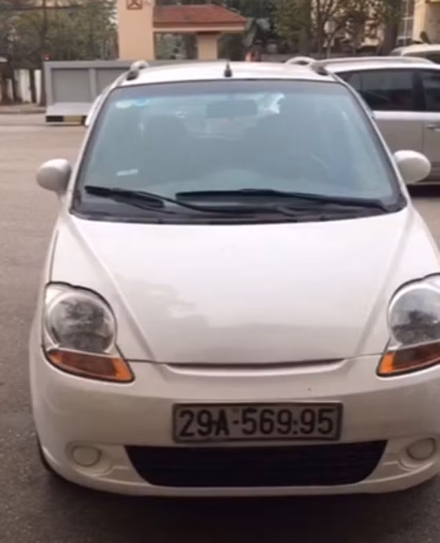 Chiếc xe ô tô đối tượng sử dụng gây án.