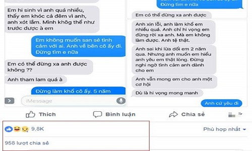 Câu chuyện nhận được sự quan tâm của cư dân mạng. Ảnh chụp màn hình Câu chuyện nhận được sự quan tâm của cư dân mạng. Ảnh chụp màn hình