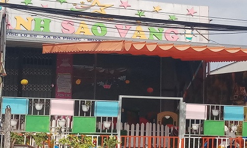 Cơ sở mẫu giáo nơi bé Diễm đang theo học. Ảnh: NGUYỄN QUYÊN Cơ sở mẫu giáo nơi bé Diễm đang theo học. Ảnh: NGUYỄN QUYÊN