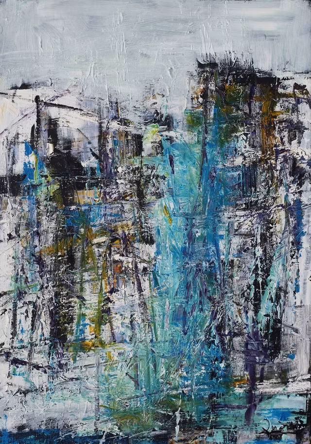 Dau gia tac pham tam dac cua hoa si Le Thiet Cuong lam tu thien-Hinh-7