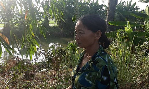 Bà Trần Thị Thanh, người bị Công an huyện Cờ Đỏ triệu tập. Bà Trần Thị Thanh, người bị Công an huyện Cờ Đỏ triệu tập.