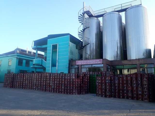 Đi ngủ cũng đeo khẩu trang vì bụi than nhà máy bia Quảng Bình Di ngu cung deo khau trang vi bui than nha may bia Quang Binh