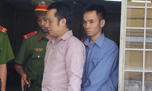 Bị cáo Tuấn và Tú. Bị cáo Tuấn và Tú.