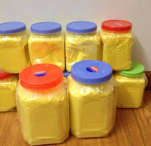 "Rùng mình" công nghệ sản xuất tinh bột nghệ "nhà làm"
