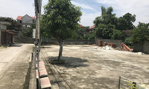 Hiện trường xảy ra vụ án mạng.