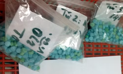 Lực lượng an ninh hàng không Tân Sơn Nhất phát hiện gần 4.000 viên ma tuý. (ảnh minh hoạ)