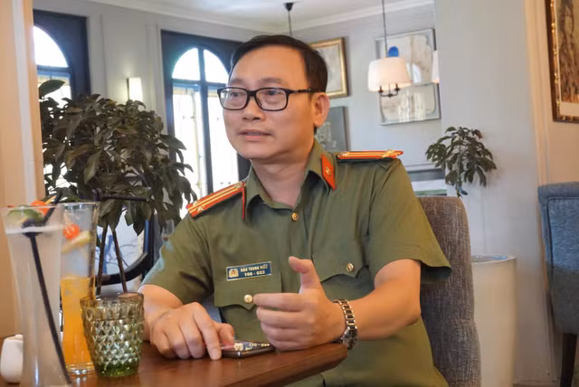 Trung tá Đào Trung Hiếu, Chuyên gia Tội phạm học Bộ Công an.