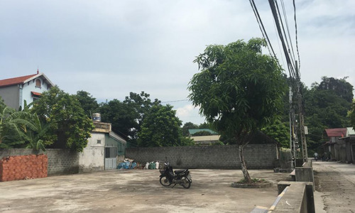 Hiện trường nơi xảy ra vụ án mạng.