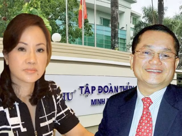 Bà Chu Thị Bình, phó tổng giám đốc Minh Phú và chồng Lê Văn Quang, chủ tịch HĐQT Minh Phú (Ảnh: IT)
