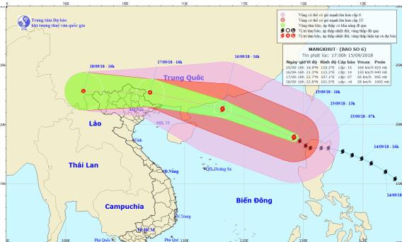 Công điện của Thủ tướng chỉ đạo ứng phó khẩn cấp bão Mangkhut Cong dien cua Thu tuong chi dao ung pho khan cap bao Mangkhut