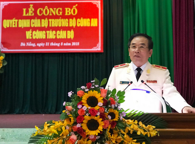 Đà Nẵng có giám đốc công an mới Da Nang co giam doc cong an moi