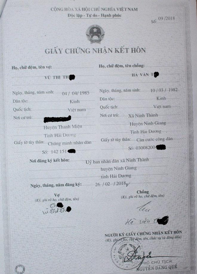 Vụ ly hôn "lạ" ở Hải Dương: Chính quyền địa phương nói gì? - Hình 2 Vu ly hon