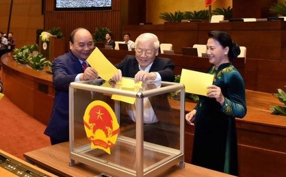 Tổng bí thư Nguyễn Phú Trọng đắc cử Chủ tịch nước Tong bi thu Nguyen Phu Trong dac cu Chu tich nuoc