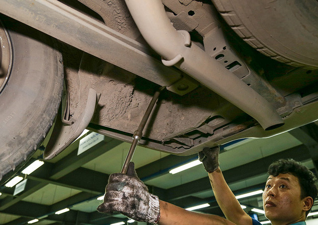 Một số hạng mục quan trọng phải ghi nhớ như xích cam cần thay mới sau 120.000 km.