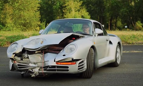 Đống sắt vụn Porsche nát đầu có giá tới nửa triệu đô la Dong sat vun Porsche nat dau co gia toi nua trieu do la
