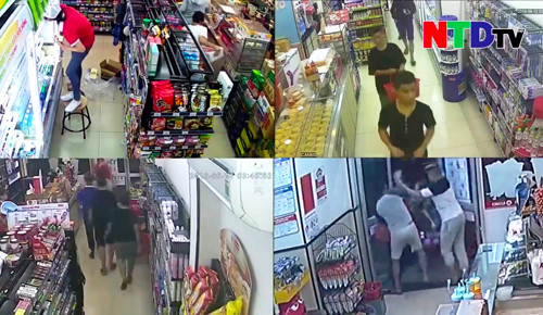 Phẫn nộ băng cướp nhí hoành hành các cửa hàng tiện lợi tại TP HCM Phan no bang cuop nhi hoanh hanh cac cua hang tien loi tai TP HCM