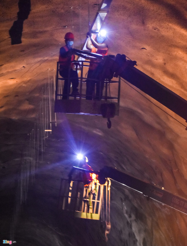 Bên trong công trường hầm đường bộ nghìn tỷ nối Bình Định - Phú Yên - Hình 9 Ben trong cong truong ham duong bo nghin ty noi Binh Dinh - Phu Yen-Hinh-9