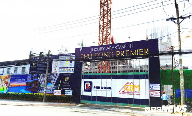 "Hô biến" Marina Tower thành Phú Đông Premier, Phú Đông Group thừa nhận chưa xin phép Dự án Căn hộ cao cấp Phú Đông Premier (đường Lê Trọng Tấn, phường An Bình, thị xã Dĩ An, Bình Dương).