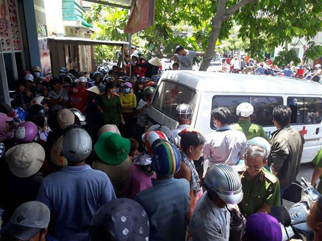 Hiện trường vụ án mạng. Nguồn ảnh: PLO Hiện trường vụ án mạng. Nguồn ảnh: PLO