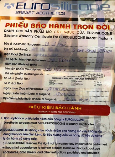 Ca sĩ Ivy Trần gặp “sự cố”: Nạn nhân tố bác sĩ vô trách nhiệm (!?) - Hình 3 Ca si Ivy Tran gap “su co”: Nan nhan to bac si vo trach nhiem (!?)-Hinh-3