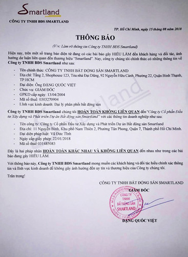 Bất ngờ lý lịch "bất hảo" của ông chủ Công ty Smartland dọa truy sát VTV9 - Hình 3 Bat ngo ly lich