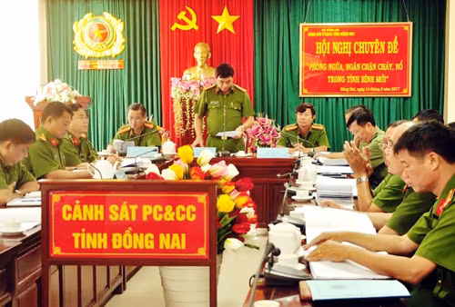 Sap nhap cac don vi, Cong an tinh Dong Nai co 8 PGD