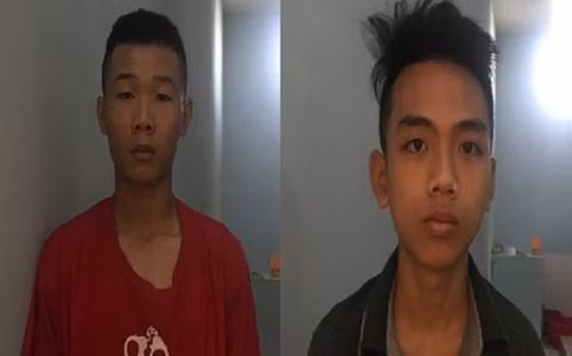 Hai tên cướp nhí. Nguồn ảnh: VTC