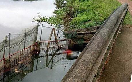 Vị trí phát hiện thi thể đôi nam nữ. Nguồn ảnh: Saostar Vị trí phát hiện thi thể đôi nam nữ. Nguồn ảnh: Saostar