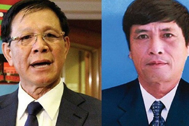 Ông Phan Văn Vĩnh (bên trái) và Nguyễn Thanh Hóa (phải). Ông Phan Văn Vĩnh (bên trái) và Nguyễn Thanh Hóa (phải).