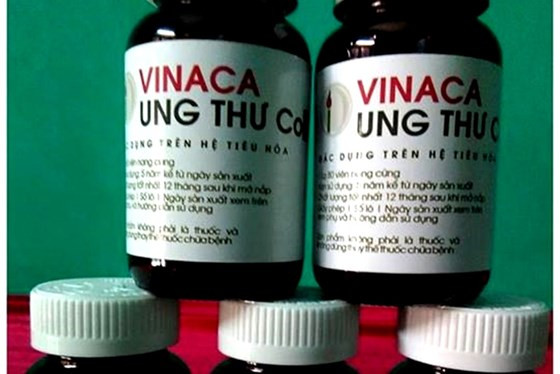 Vụ thuốc ung thư Vinaca: Khởi tố Giám đốc Công ty TNHH Hồng An Phong Vu thuoc ung thu Vinaca: Khoi to Giam doc Cong ty TNHH Hong An Phong