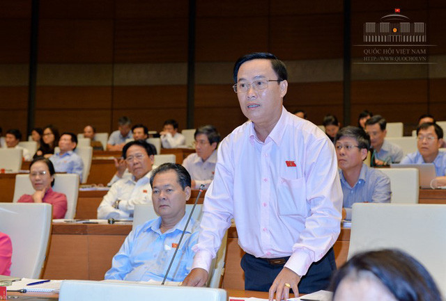 Đại biểu Nguyễn Quốc Hận. Ảnh: Quochoi.vn Đại biểu Nguyễn Quốc Hận. Ảnh: Quochoi.vn