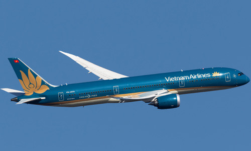 Máy bay Boeing 787 của Vietnam Airlines. Nguồn: Airlines.net Máy bay Boeing 787 của Vietnam Airlines. Nguồn: Airlines.net