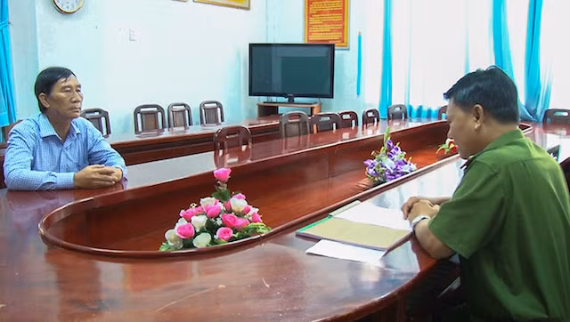 Chủ doanh nghiệp bị xử phạt vì hoang báo mất trộm tiền tỷ. Ảnh: Công an cung cấp.