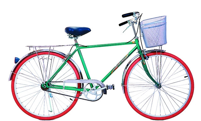 1. Xe đạp Thống Nhất Chiếc xe đạp Thống Nhất thời bao cấp được coi như biểu tượng của sự giàu có, thành đạt và là niềm mơ ước của rất nhiều người. Thời đó, phải là gia đình khá giả mới có thể sở hữu được loại xe này. Ảnh: Nhân dân.