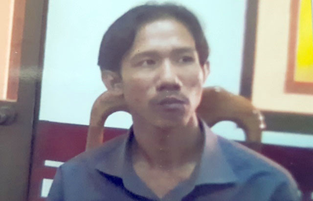 Phong tại cơ quan điều tra. Ảnh: M.A.