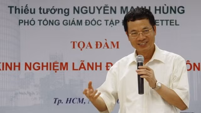 Chân dung ông Nguyễn Mạnh Hùng - vị tướng tài ba của Viettel - Hình 3 Chan dung ong Nguyen Manh Hung - vi tuong tai ba cua Viettel-Hinh-3