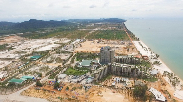 Một phần khu phức hợp Bãi Trường, xã Dương Tơ, huyện Phú Quốc. Nguồn ảnh: Tuổi Trẻ Một phần khu phức hợp Bãi Trường, xã Dương Tơ, huyện Phú Quốc. Nguồn ảnh: Tuổi Trẻ