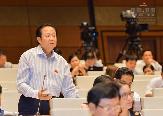 ĐBQH Nguyễn Việt Thắng - tỉnh Bến Tre. Ảnh: Quochoi.vn