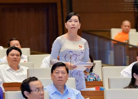 Đại biểu Lý Tiết Hạnh.