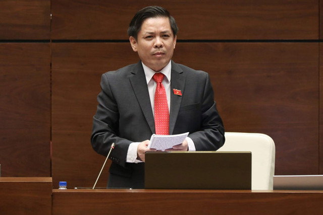 Bộ trưởng Bộ GTVT - Nguyễn Văn Thể. Ảnh: VGP Bộ trưởng Bộ GTVT - Nguyễn Văn Thể. Ảnh: VGP