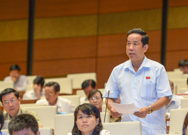 Đại biểu Đặng Thuần Phong. Đại biểu Đặng Thuần Phong.